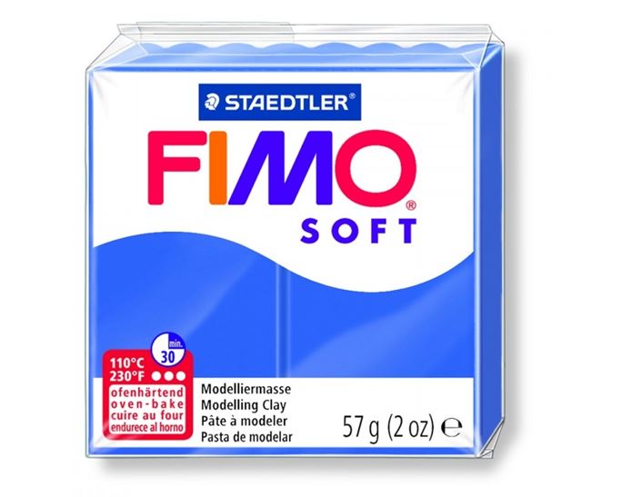 FIMO SOFT 57g BRILLIANT BLUE 8020-33