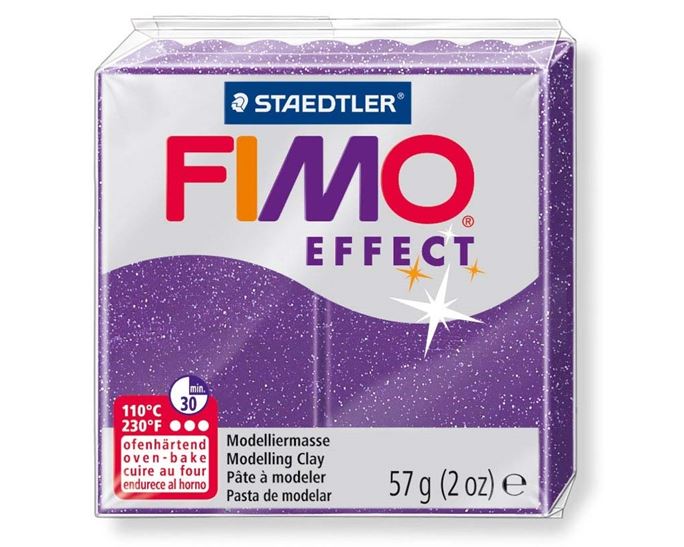 FIMO EFFECT 57g GLITTER ΜΩΒ 8020-602