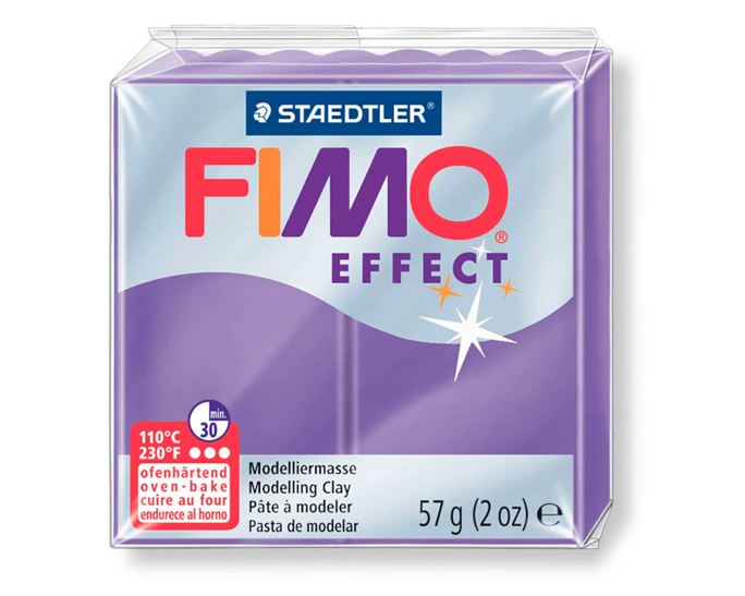 FIMO EFFECT 57g LILAC TRANSLUCENT 8020-604