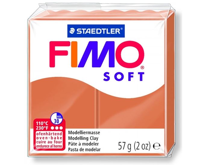 FIMO SOFT 57g COGNAC 8020-76