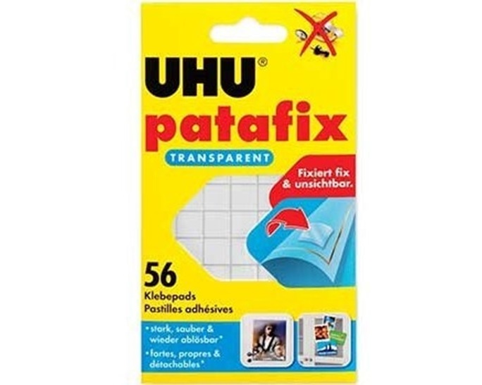 UHU PATAFIX INVISIBLE 56ΤΕΜ  KR12