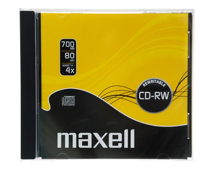 CD-RW 80 4X-12X ΕΠΑΝΕΓΡΑΨΙΜΟ MAXELL