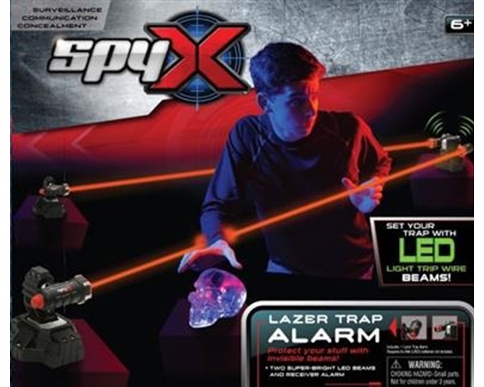 SPY X LAZER TRAP ALARM 10278