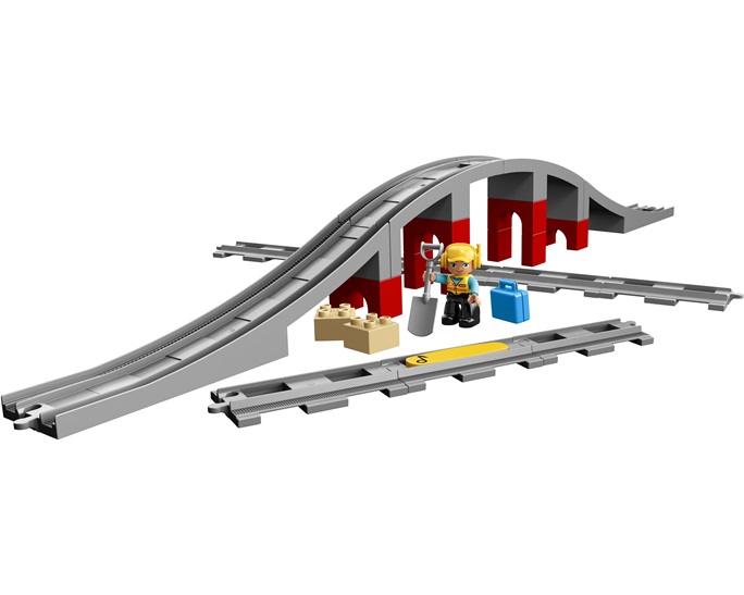 LEGO TRAIN BRIDGE AND TRACKS 10872