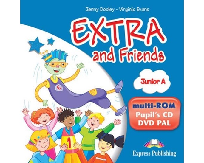 EXTRA & FRIENDS JUNIOR A MULTI-ROM (+ CD PUPIL + DVD PAL)