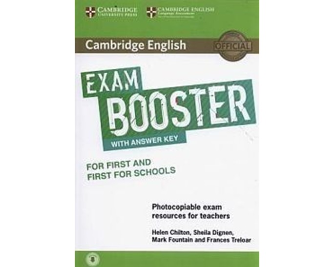 CAMBRIDGE ENGLISH EXAM BOOSTER FIRST + FIRST FOR SCHOOLS (+ AUDIO) W/A