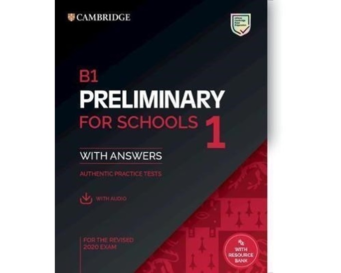 CAMBRIDGE PRELIMINARY ENGLISH TEST FOR SCHOOLS 1 SELF STUDY PACK (+ DOWNLOADABLE AUDIO) (FOR REVISED EXAMS FROM 2020)