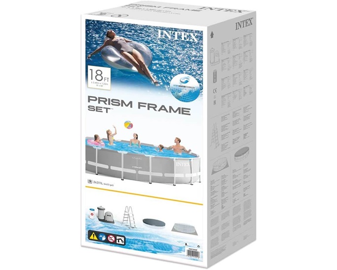 INTEX ΠΙΣΙΝΑ PRISM FRAME 549x122cm