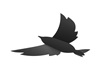 ΜΑΥΡΟΠΙΝΑΚΑΣ ΤΟΙΧΟΥ 3D BIRD & ΜΑΡΚΑΔΟΡΟΣ ΚΙΜΩΛΙΑΣ W3D-BIRD
