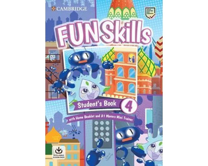 FUN SKILLS EXAM PACK A1 MOVERS SB LEVEL 4 (+ HOME BOOKLET & A1 MOVERS MINI TRAINER WITH DOWNLOADABLE AUDIO)