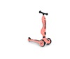 SCOOT & RIDE HIGHWAYKICK 1 SCOOTER PEACH 2 IN 1