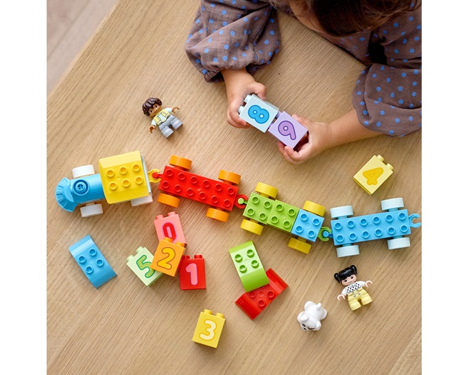 LEGO NUMBER TRAIN - LEARN TO COUNT 10954