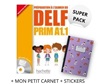DELF PRIM A1.1 SUPER PACK (+ MON PETIT CARNET + STICKERS)