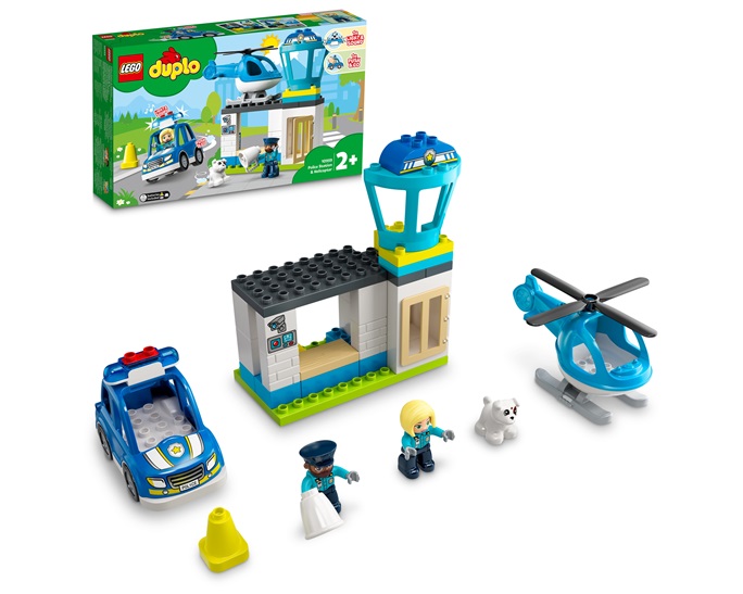 LEGO POLICE STATION & HELICOPTER 10959