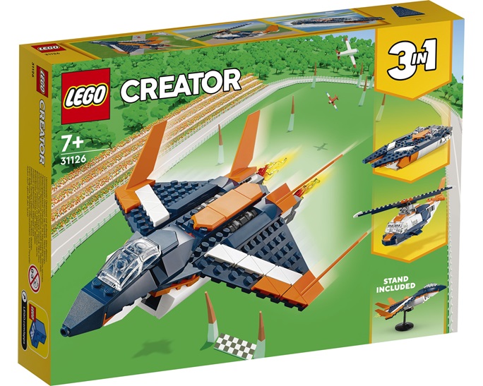 LEGO SUPERSONIC-JET 31126