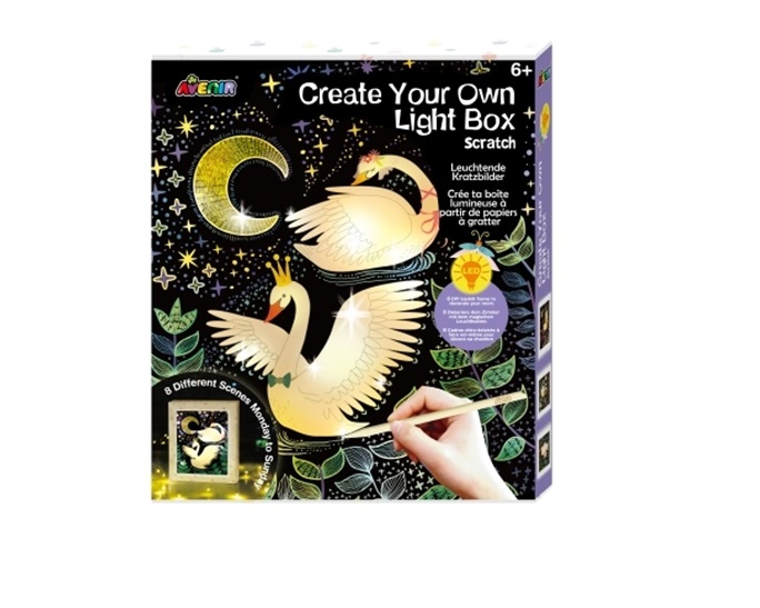 SCRATCH CREATE YOUR OWN LIGHT BOX