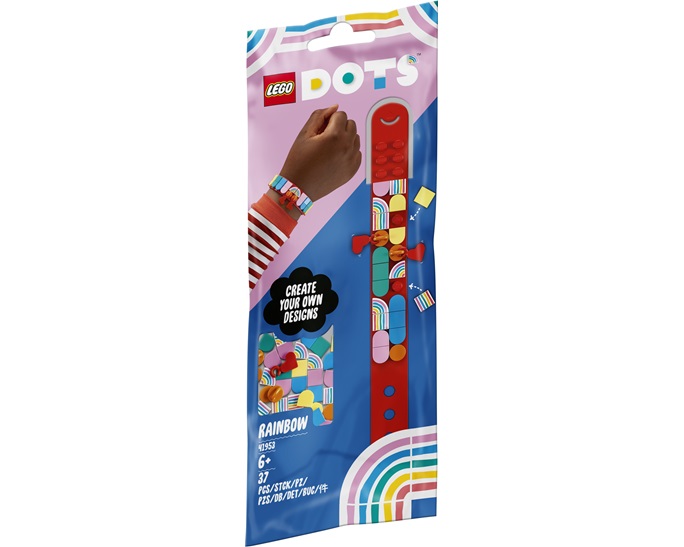 LEGO RAINBOW BRACELET WITH CHARMS 41953