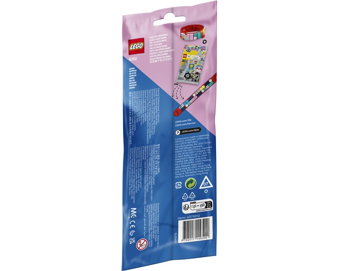 LEGO RAINBOW BRACELET WITH CHARMS 41953