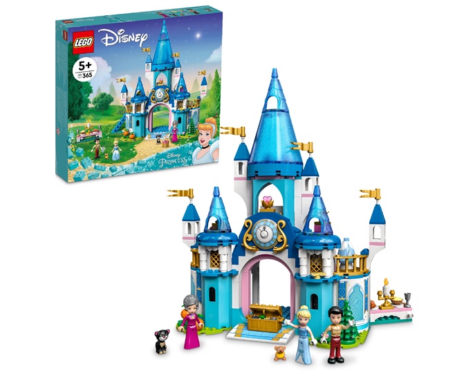 LEGO CINDERELLA AND PRINCE CHARMING'S CASTLE  43206