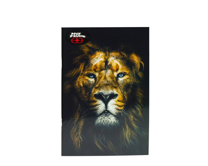 BMU ΤΕΤΡΑΔΙΟ 17X25cm NO FEAR AFRICA LION-STAY HIGH ASSORTED 348-00400