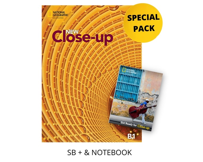NEW CLOSE-UP B1 SB SPECIAL PACK (SB & NOTEBOOK)