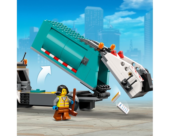 ΛΑΜΠΑΔΑ LEGO  RECYCLING TRUCK 60386