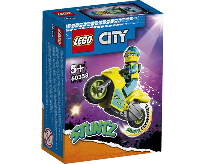 LEGO CYBER STUNT BIKE 60358