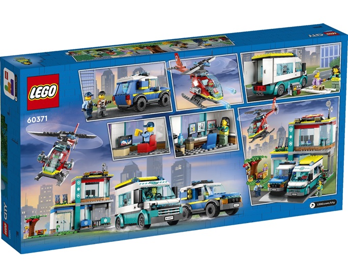 LEGO EMERGENCY VEHICLES HQ 60371