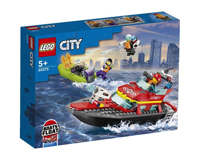 LEGO FIRE RESCUE BOAT 60373