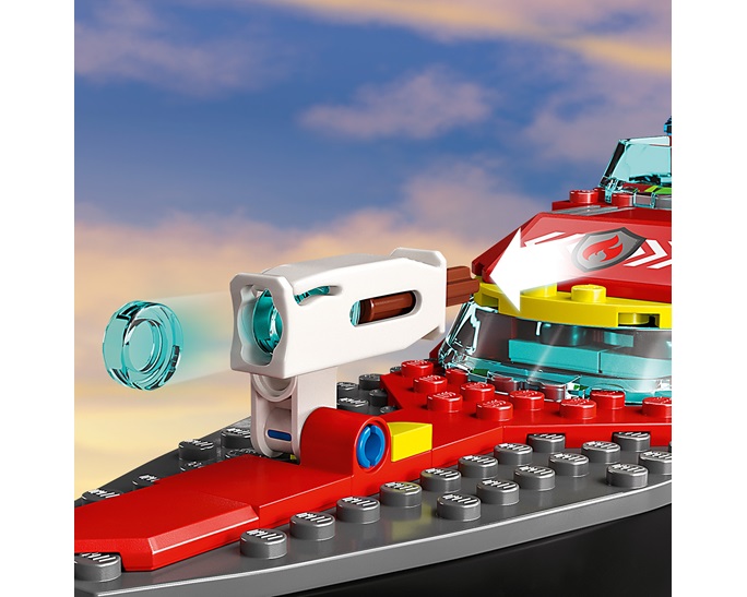 LEGO FIRE RESCUE BOAT 60373