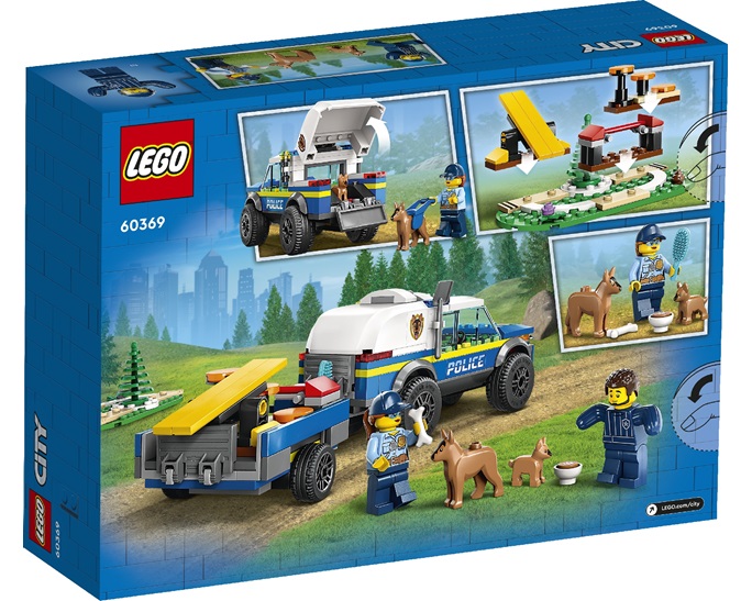 LEGO MOBILE POLICE DOG TRAINING 60369