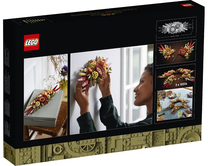 LEGO DRIED FLOWER CENTERPIECE 10314