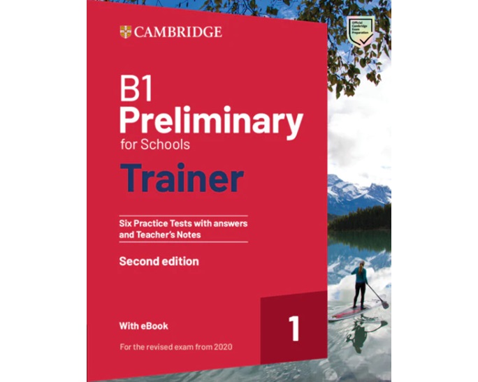 CAMBRIDGE PRELIMINARY FOR SCHOOLS 1 TRAINER (+ E-BOOK) W/A